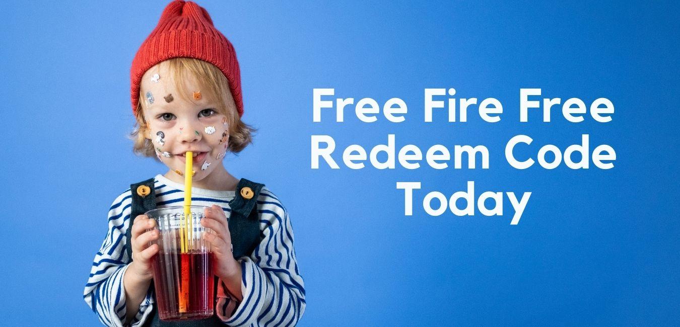 Free Fire Free Redeem Code Today