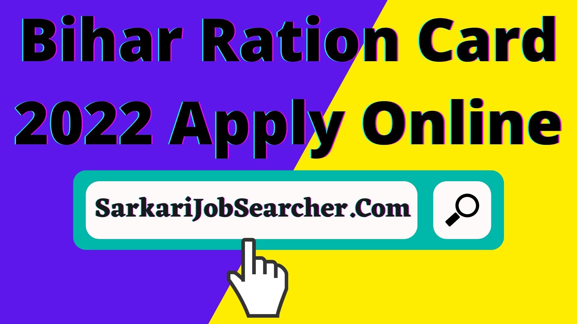 Bihar Ration Card 2022 Apply Online