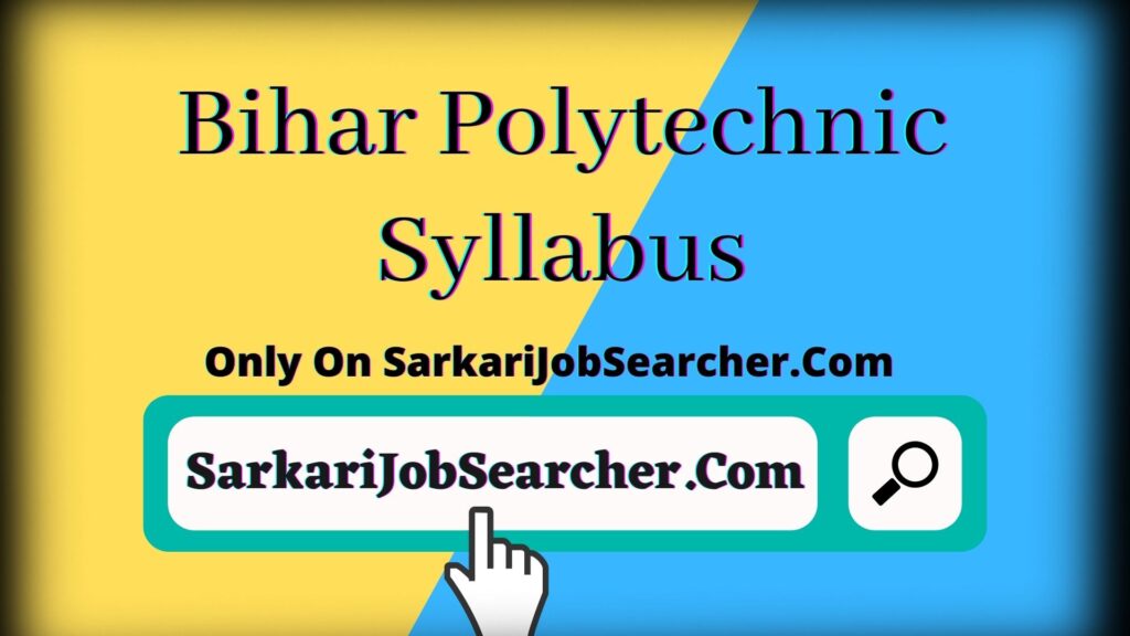 Bihar Polytechnic Syllabus