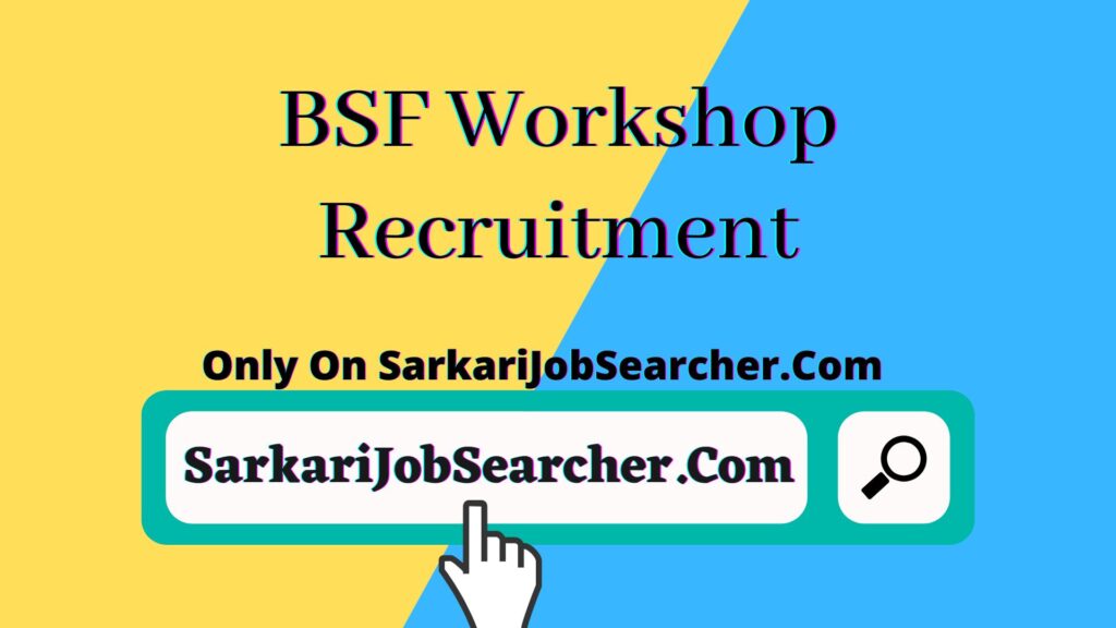 BSF Workshop Recruitment